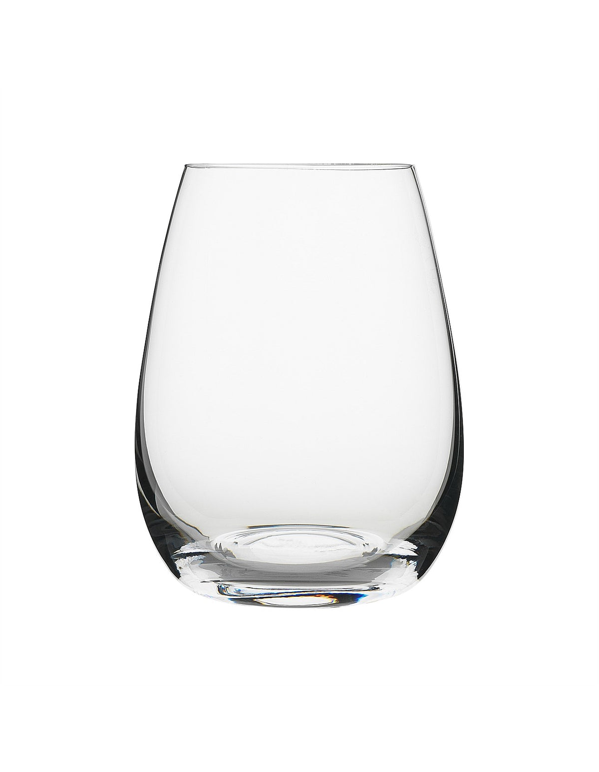 Capri 470ml Stemless Wine Glasses Set of 6 Clear