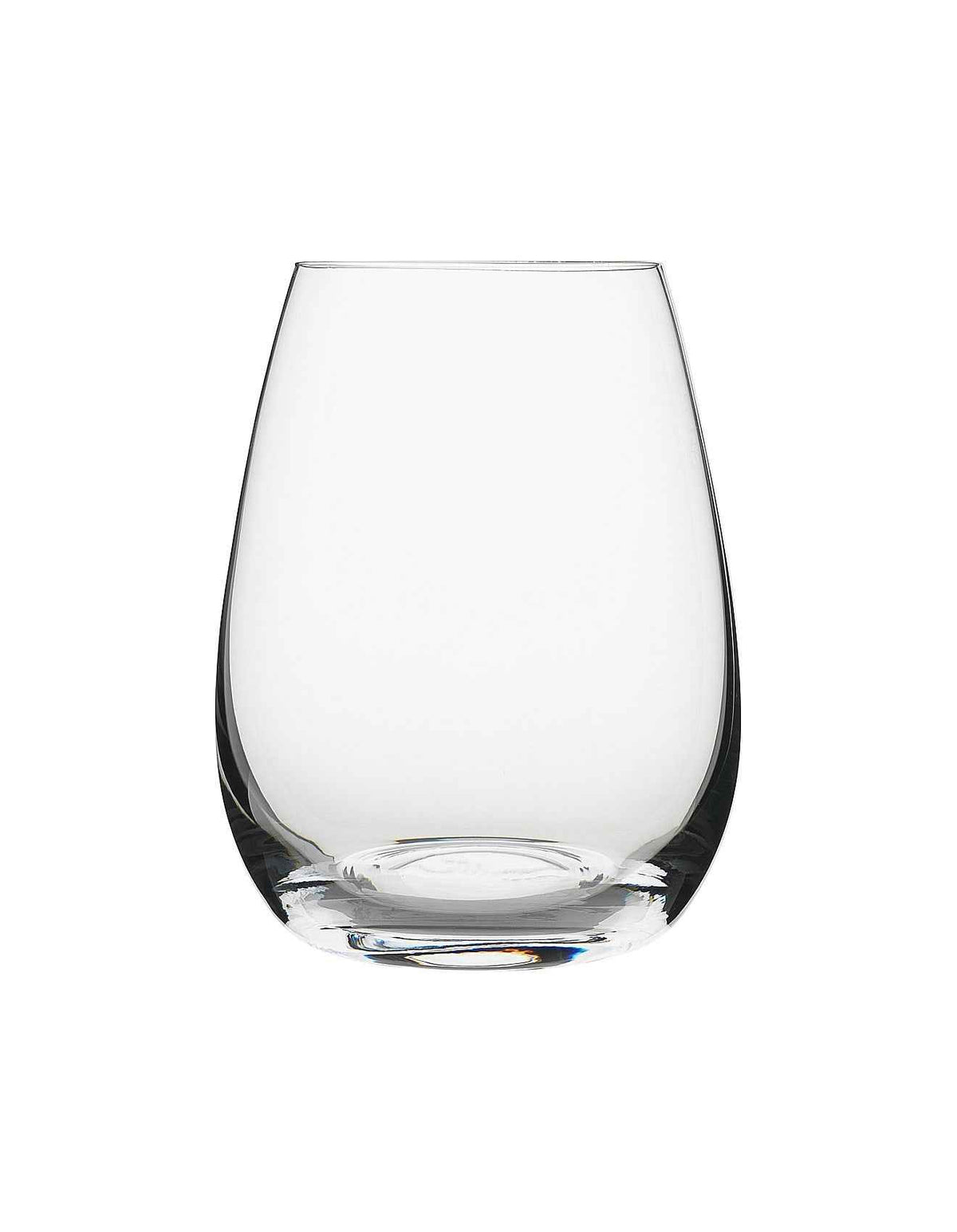 Capri 470ml Stemless Wine Glasses Set of 6 Clear