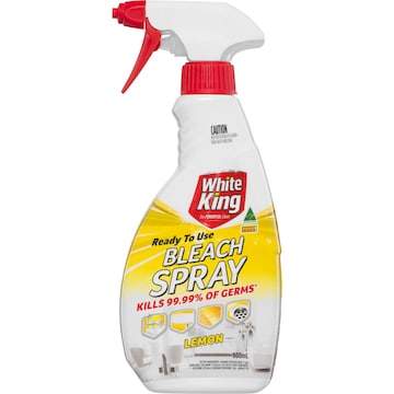 White King Bleach Spray Lemon 500mL