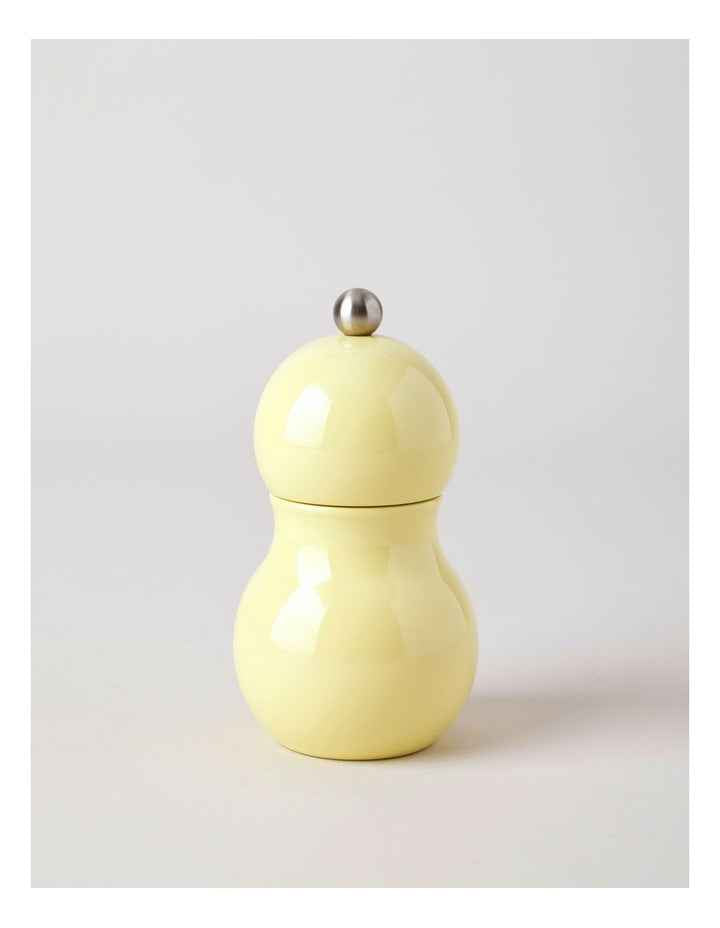 Bubble Salt or Pepper Mill 14cm in Yellow