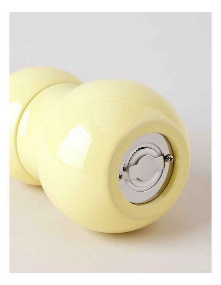 Bubble Salt or Pepper Mill 14cm in Yellow