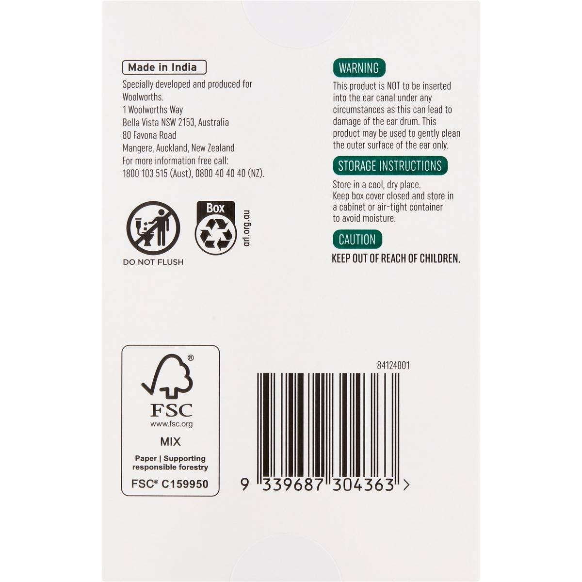 Help@Hand Cotton Tips 400 Pack