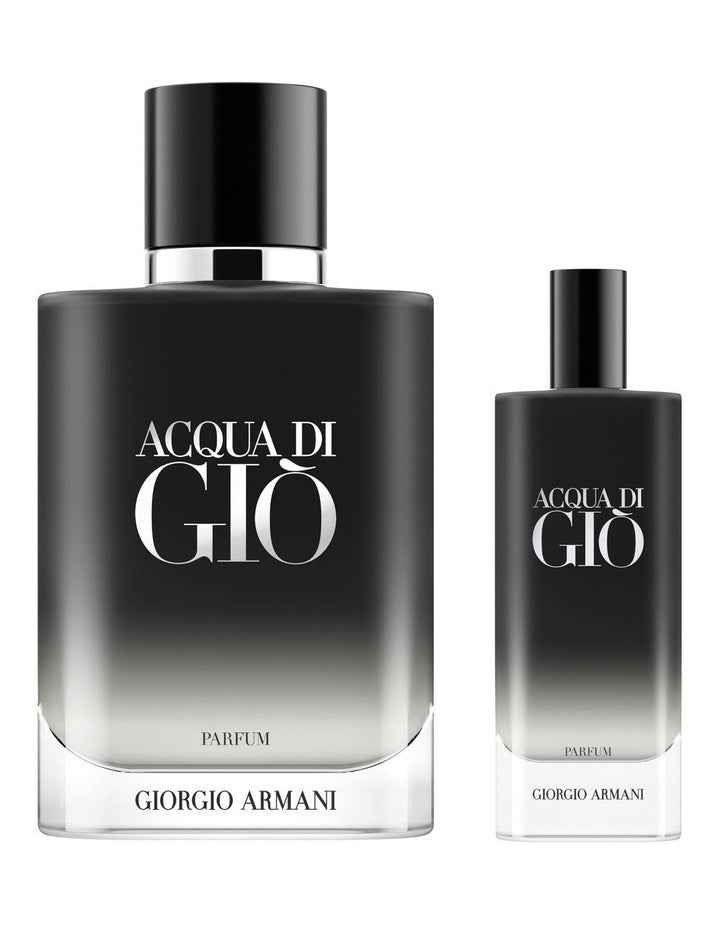 Giorgio Armani Acqua Di Gio Homme Parfum 100ml Set (Includes ADGH Parfum 15ml)