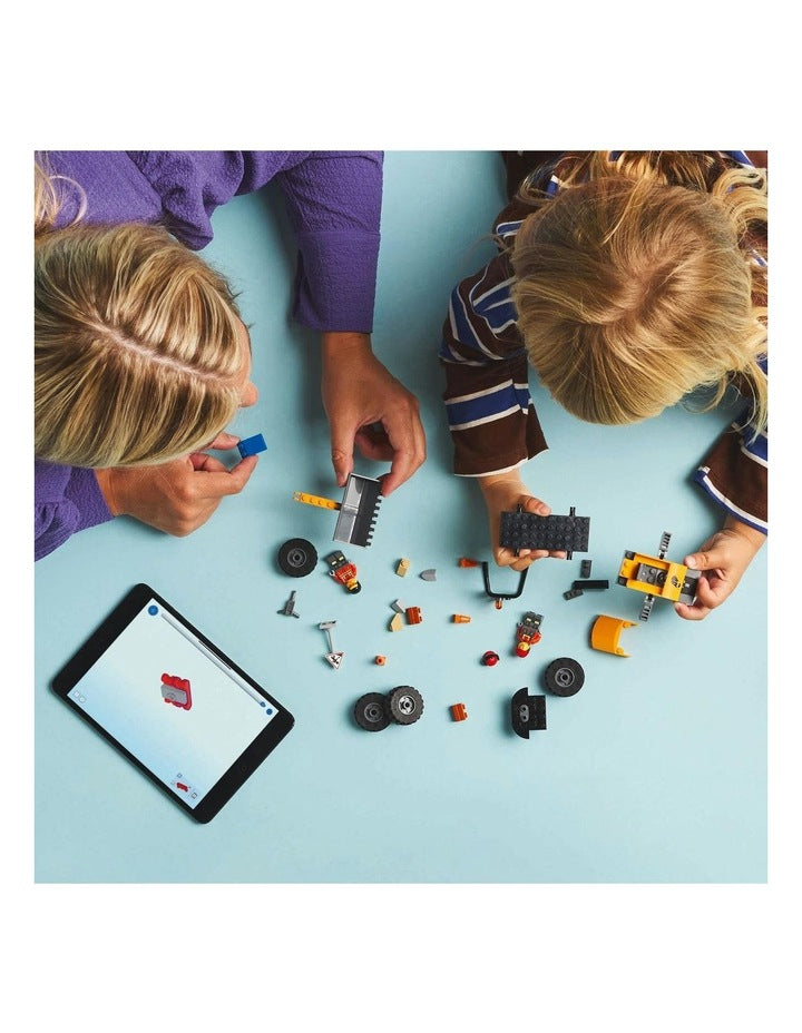 City Yellow Construction Wheel Loader 60450 Vehicle Set