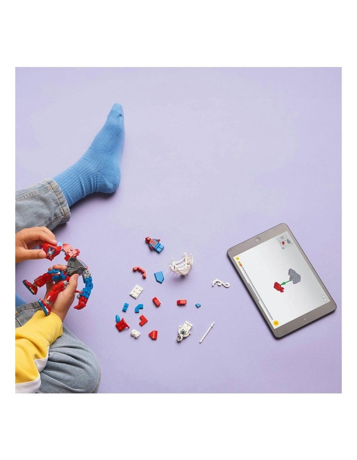 Super Heroes Spider Man Mech vs. Anti Venom 76308