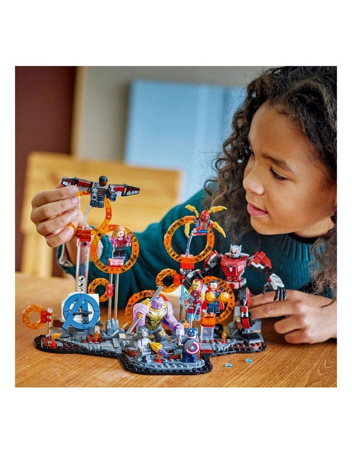 Super Heroes Marvel Avengers Endgame Final Battle 76323