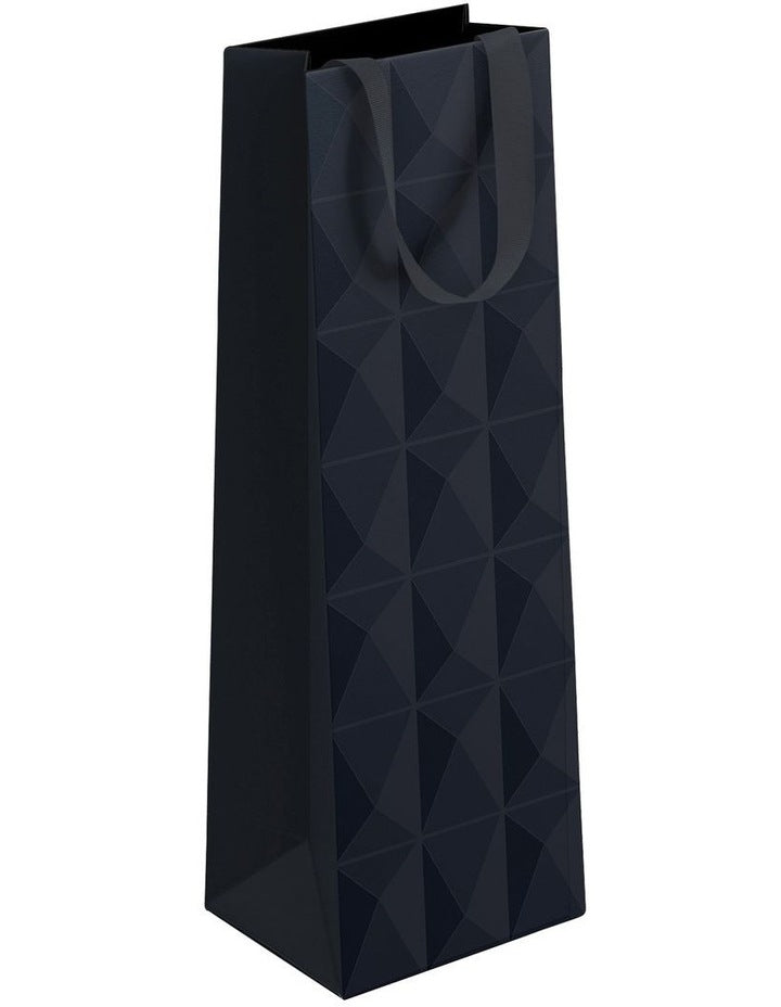 Bottle Gift Bag in Navy