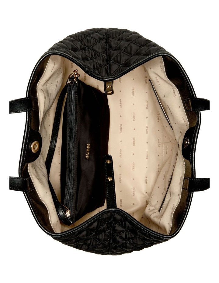 Giully Large Tote Bag in Black