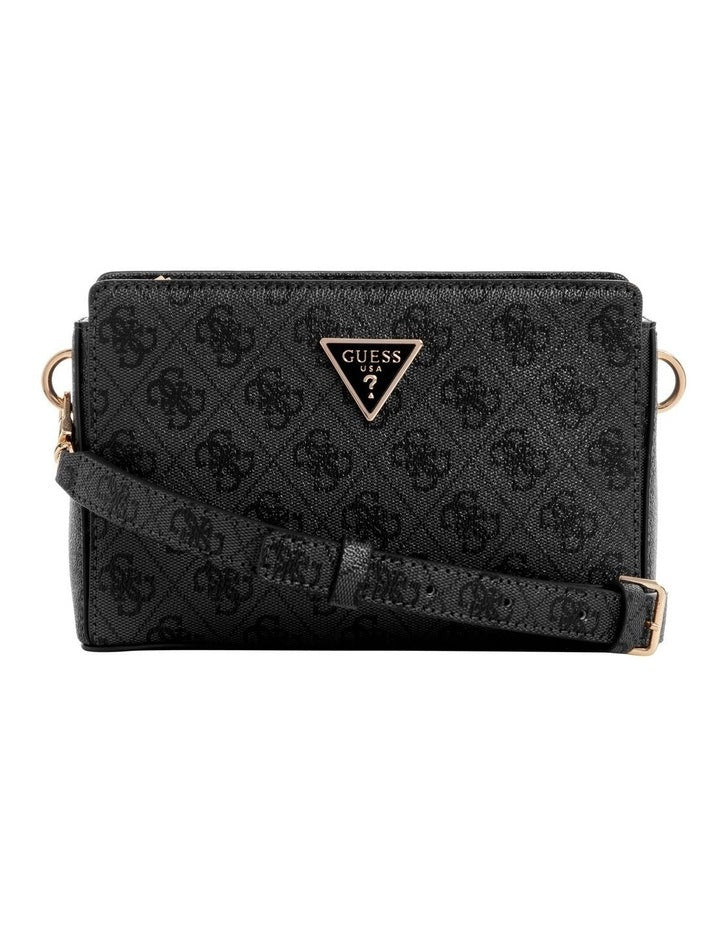 Meridian Crossbody Bag in Coal Logo
