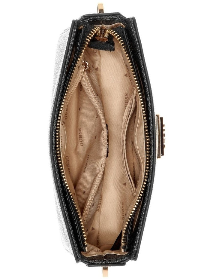 Meridian Crossbody Bag in Coal Logo