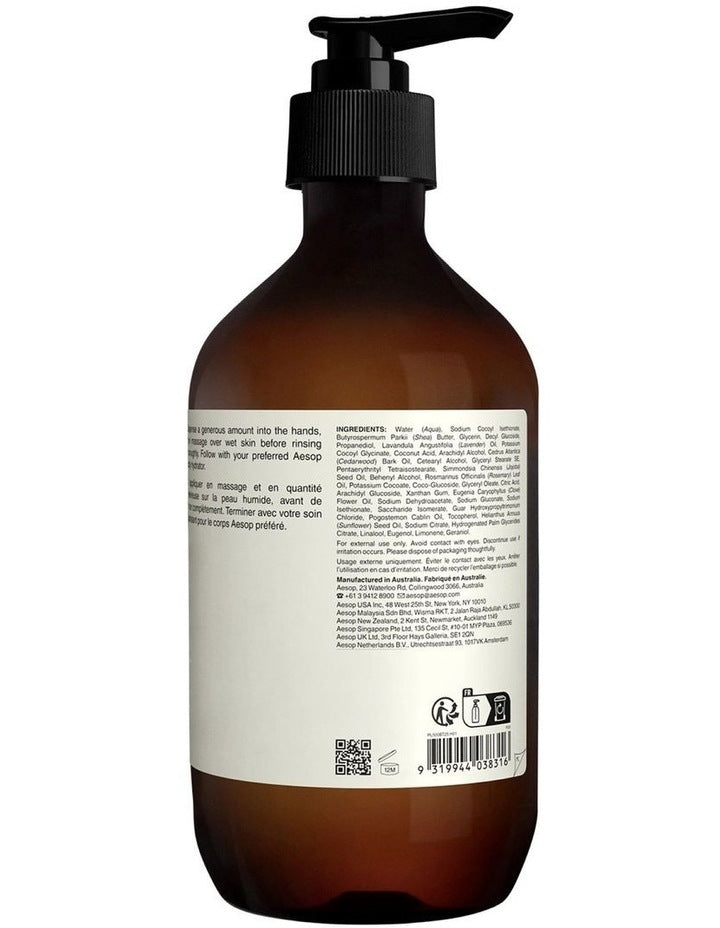 Eleos Nourshing Body Cleanser 500ml