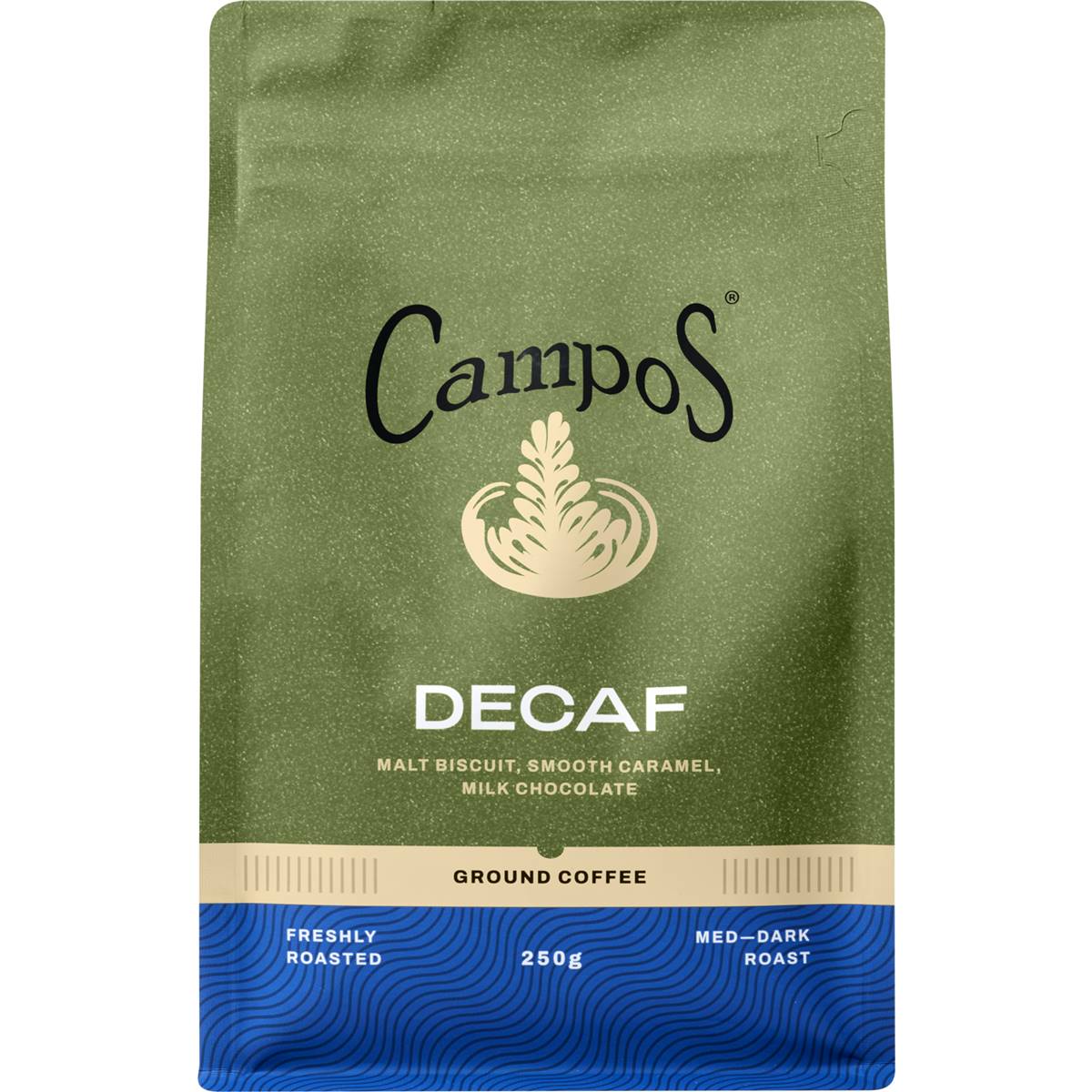 Campos Decaf Ground Coffee 250g