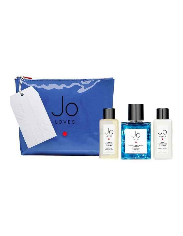 Cobalt Patchouli & Cedar Luxury Travel Set (1x50ml, 2x75ml)