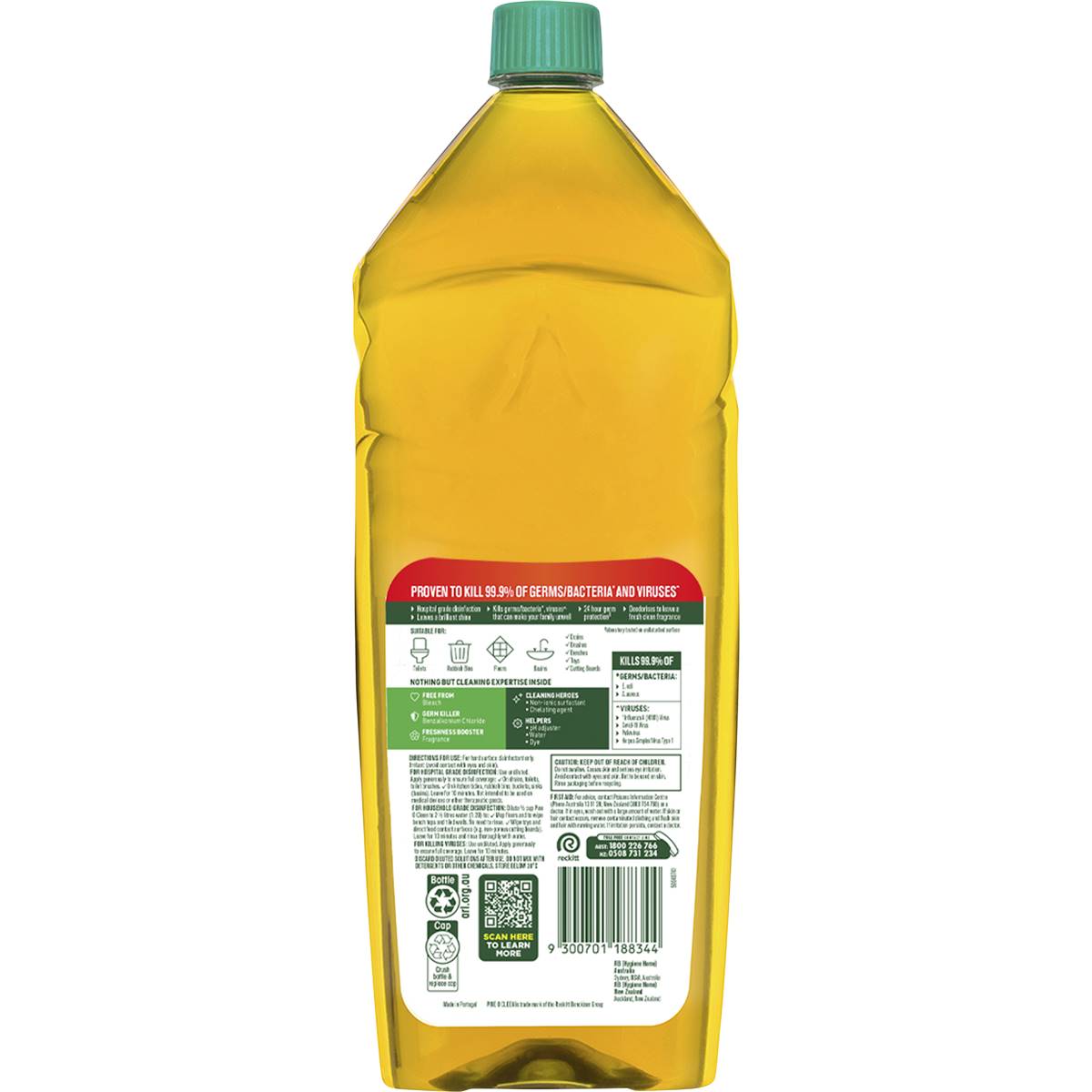 Pine O Cleen Brand New Day Mandarin Disinfectant Liquid 1.25l