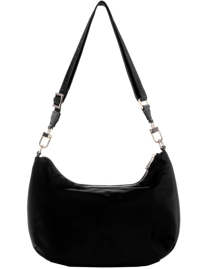 Eco Gemma Shoulder Bag in Black