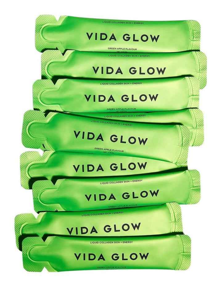 Collagen Liquid Advance Energy Green Apple