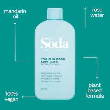 My Soda Tropics In Bloom Body Wash 500mL