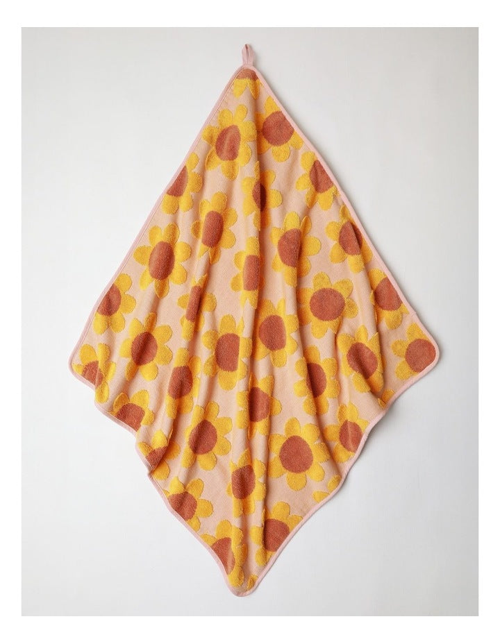 Koala Hooded Towel in Pink