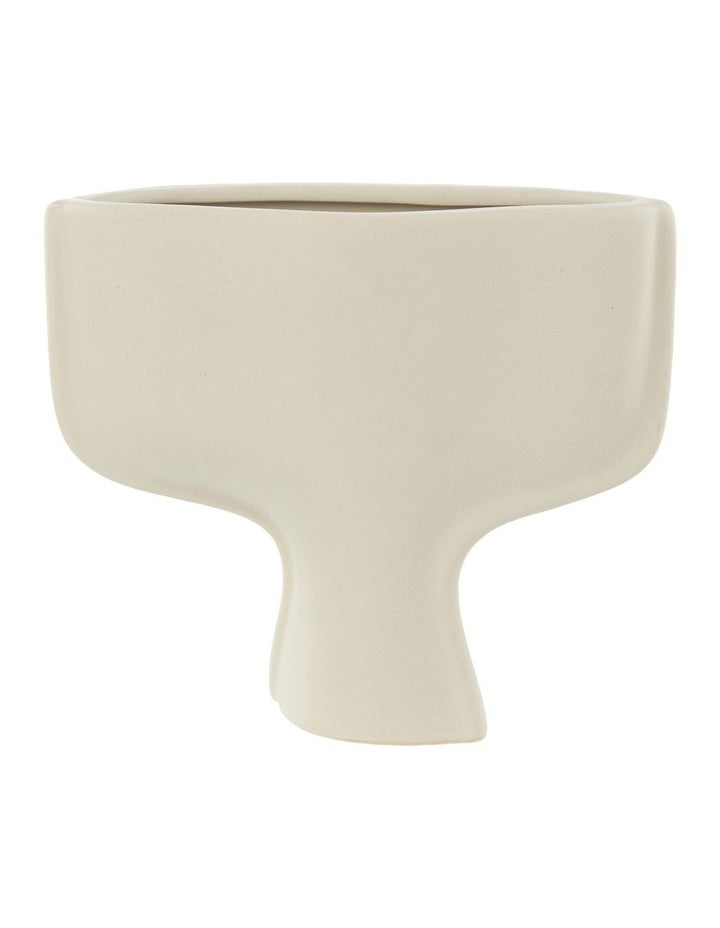 Kasper Geo Collection Vessel 19cm in Beige