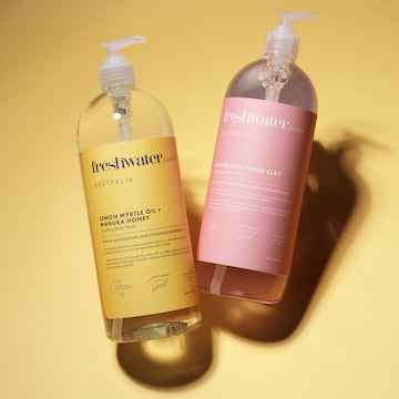 Freshwater Farm Australia Rosewater & Pink Clay Body Wash 1L