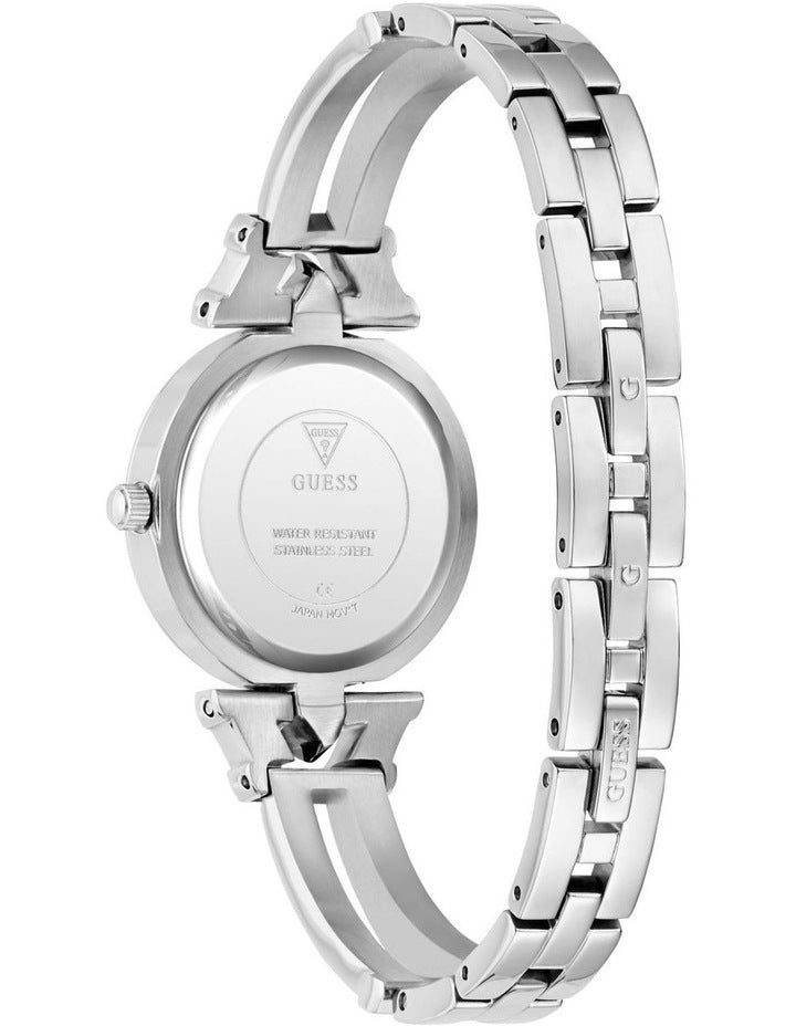 Analog Watch in Silver Tone