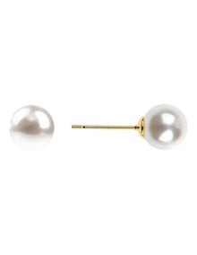 GJNC006M - Necklace And Studs Gift Box in Gold