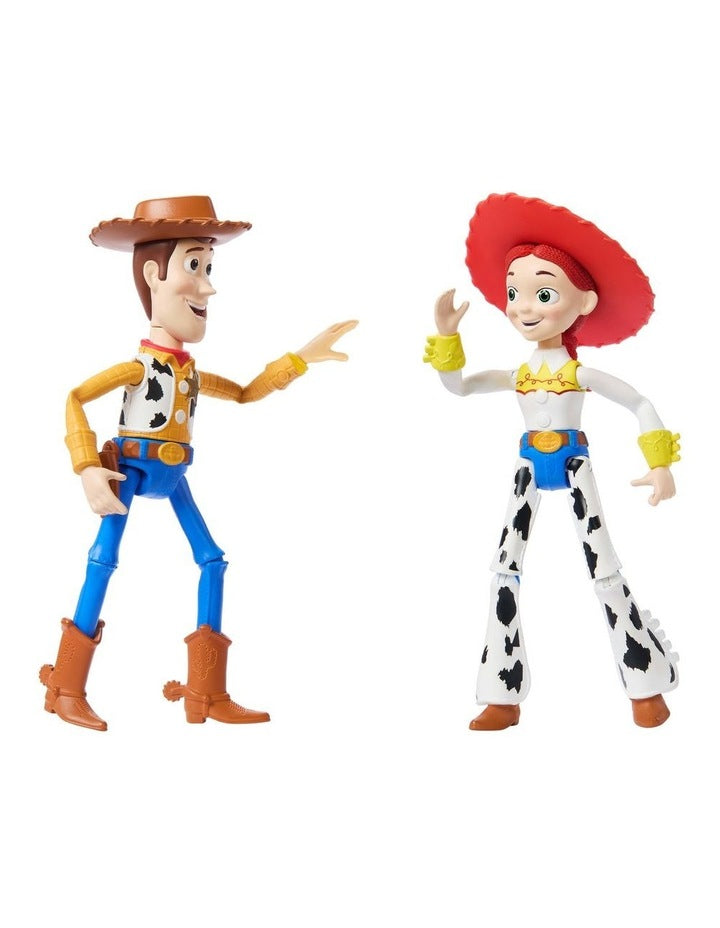 Disney and Pixar Woody and Jessie Action Figure Pack