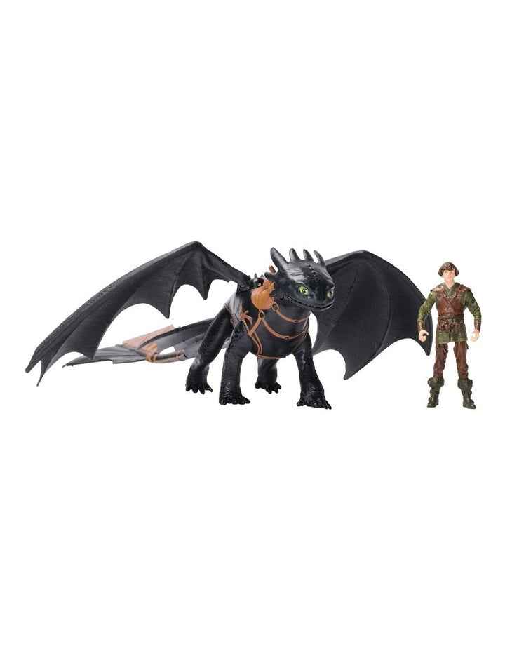 Viking Dragon Toothless And Hiccup Solid