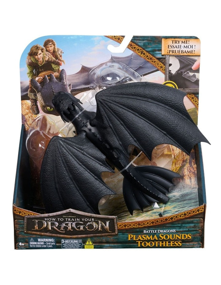 Feature Dragon Toothless Solid Toy in Black