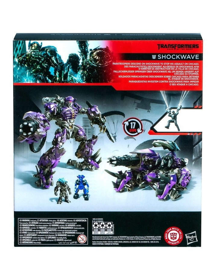 Transformers Studio Series Leader Class Transformers: Dark of the Moon Shockwave