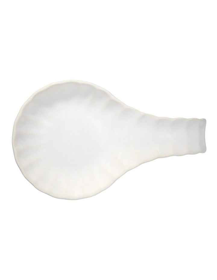 Solare Spoon Rest 22x13cm in Cream