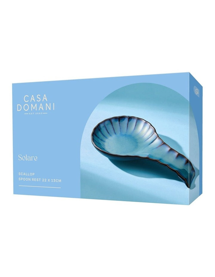 Solare Spoon Rest 22x13cm Azure