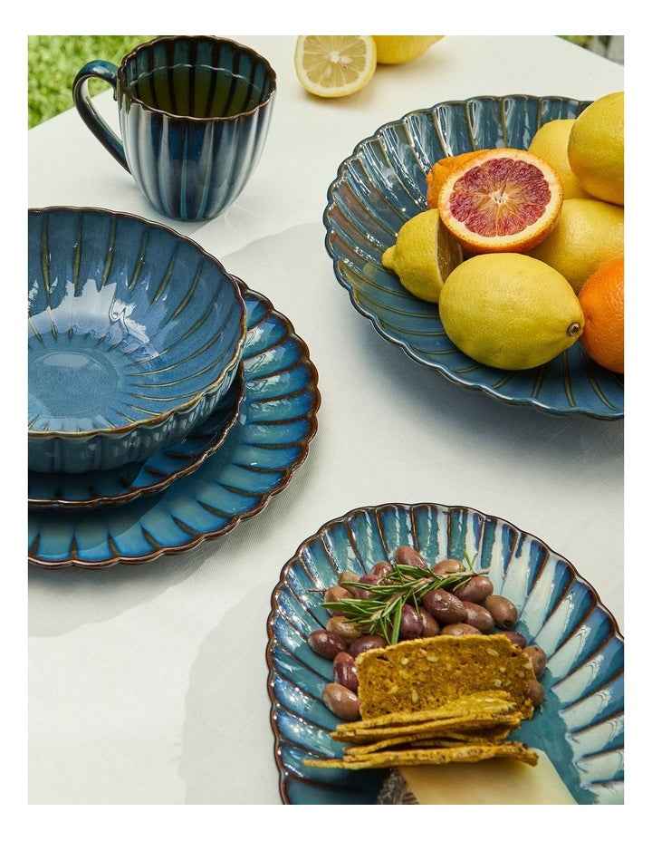 Solare Dinner Set Gift Boxed 12 Piece in Azure