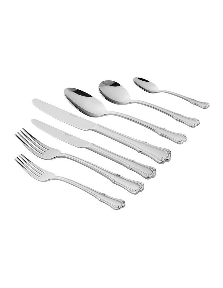 Castello Cutlery Set 56 Pieces Gift Boxed in Silver
