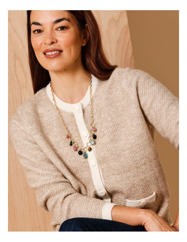 Charm Necklace in Multi