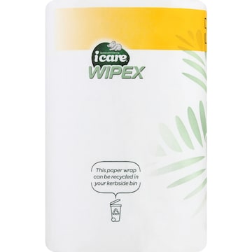 icare Wipex Recycled Double Length 3 Ply Paper Towel 2 x 120 pack