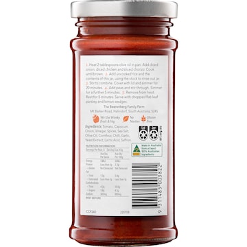 Beerenberg Chicken Chorizo Paella 240mL