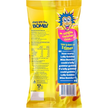 Lolly Gobble Popcorn Bag Caramel Nut 175g