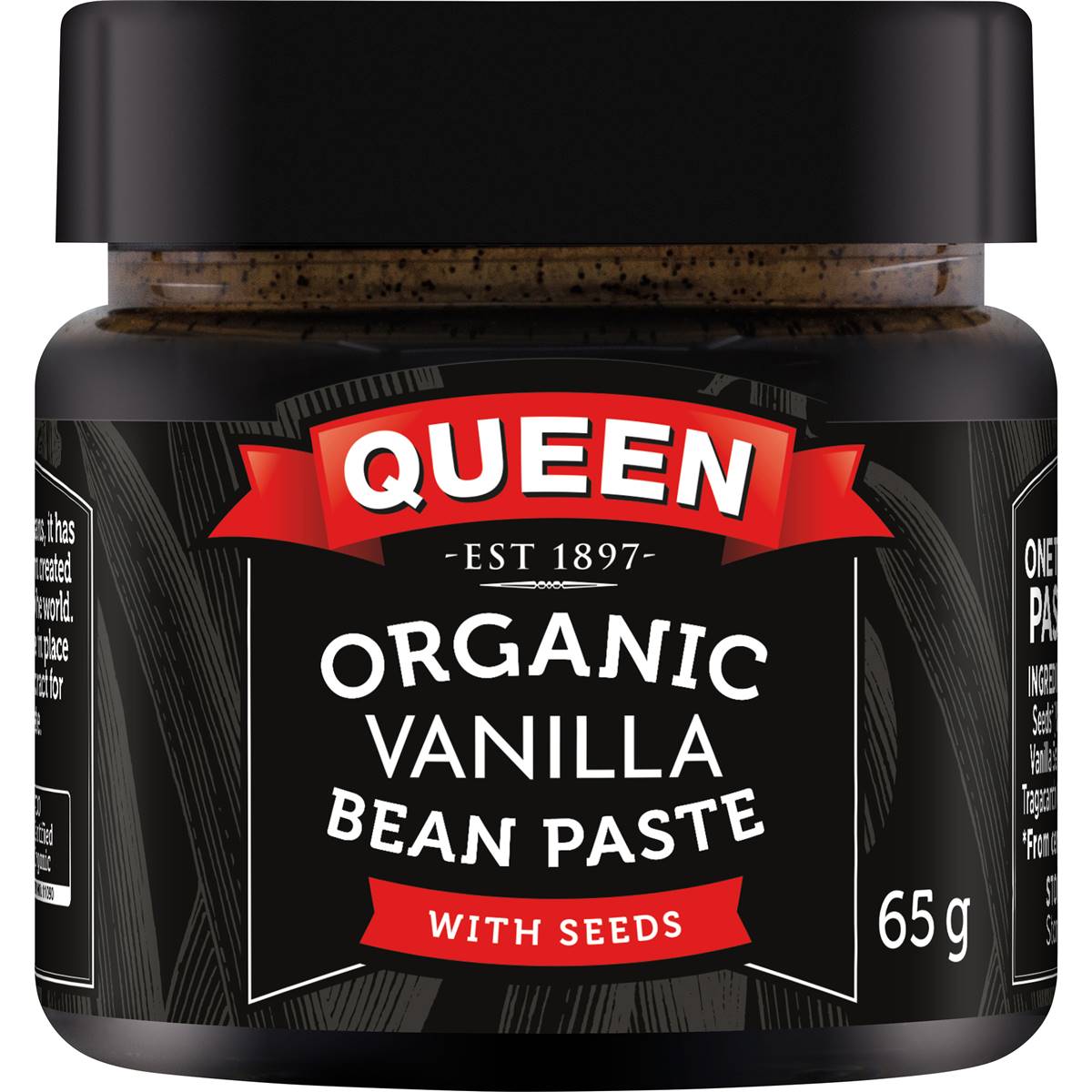 Queen Organic Vanilla Bean Paste 65g