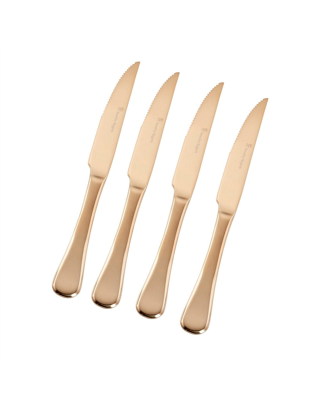 St Chelsea Gold 4-piece Steak Knive Set