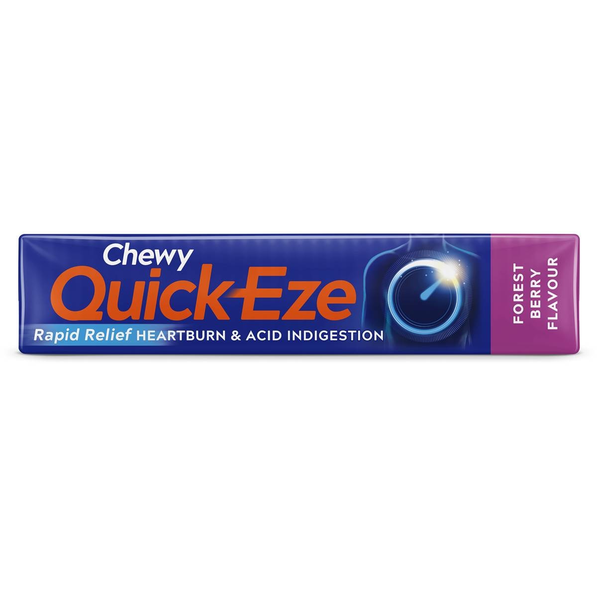 Quick-Eze Chewy Forest Berry Antacid Tablets 8ea