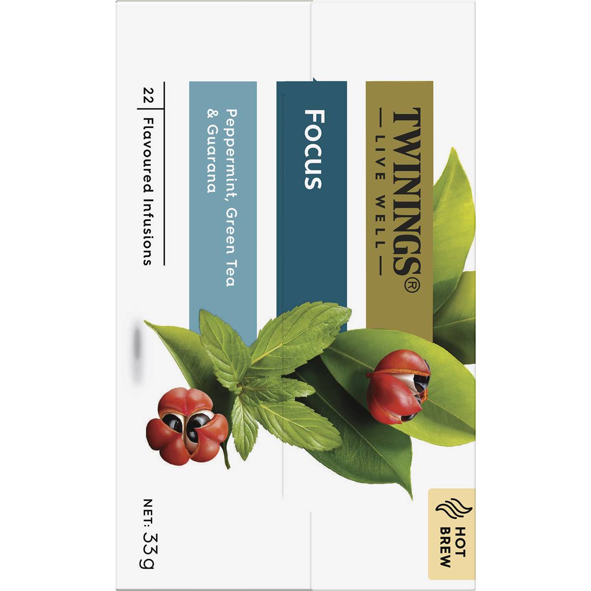 Twinings Live Well Focus Tea Bags 22 Pack
