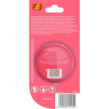 Jelly Belly Gel Can Car Air Freshener Tutti Frutti each