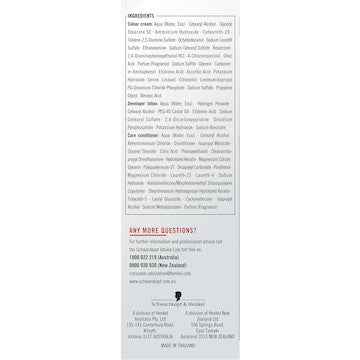 Schwarzkopf Live 1-0 Black Permanent Hair Dye each