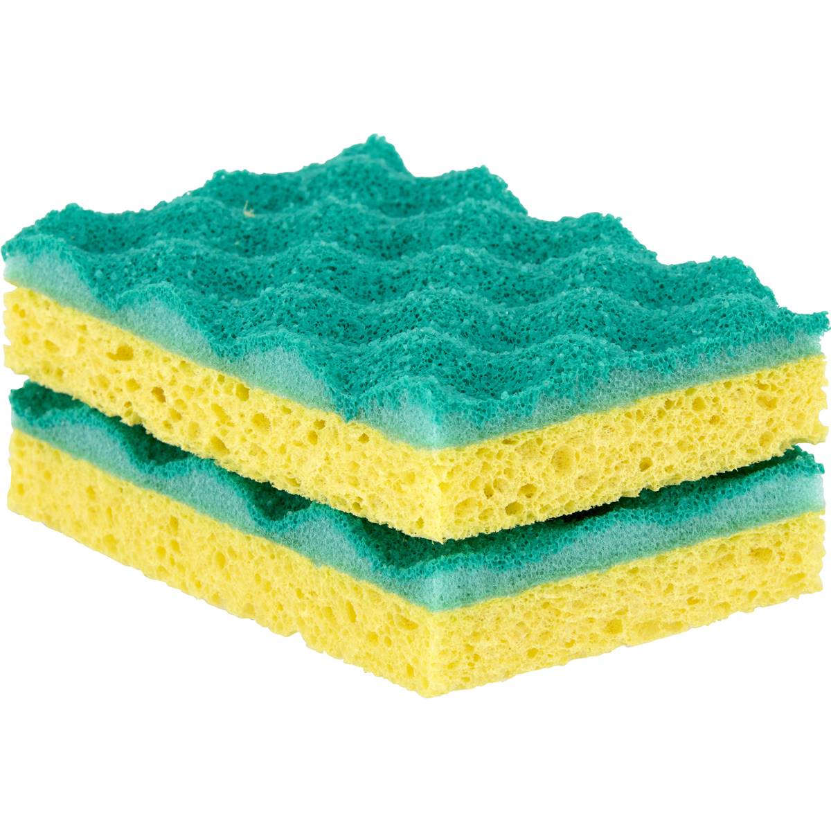 Vileda Pur Active Sponge Scourer Non-Scratch 2 Pack