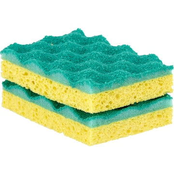 Vileda Pur Active Sponge Scourer Non-Scratch 2 pack