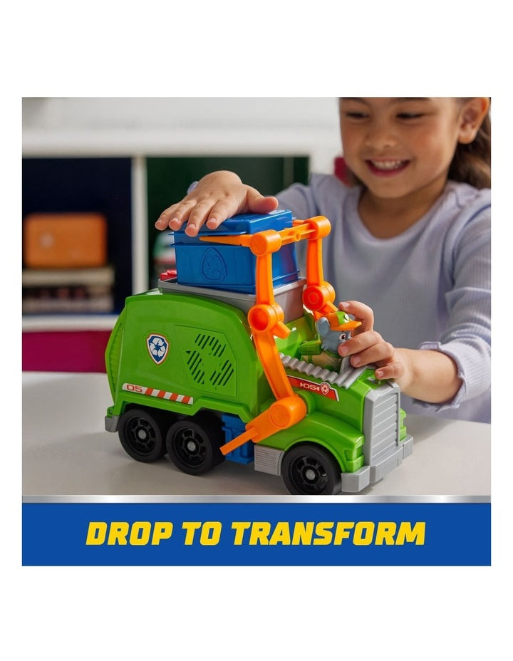 Sustainable Crush n' Roll Recycling Truck