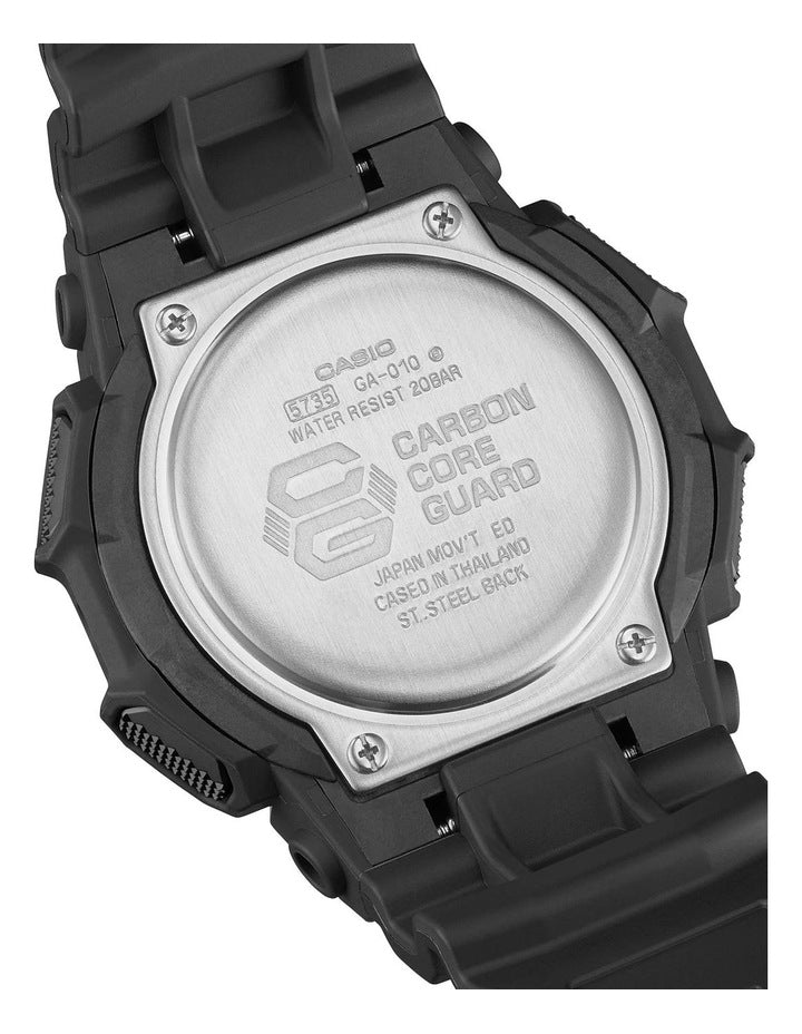 GA010-1A Digital Watch in Black