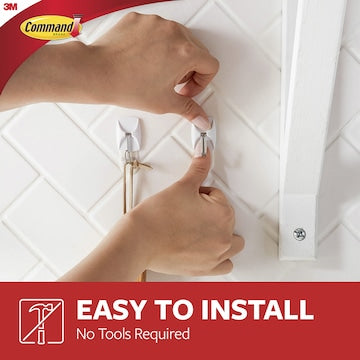3M Command Utensil Hooks Small White 3 pack