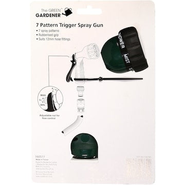 Green Gardener Multi Pattern Spray Trigger Gun each